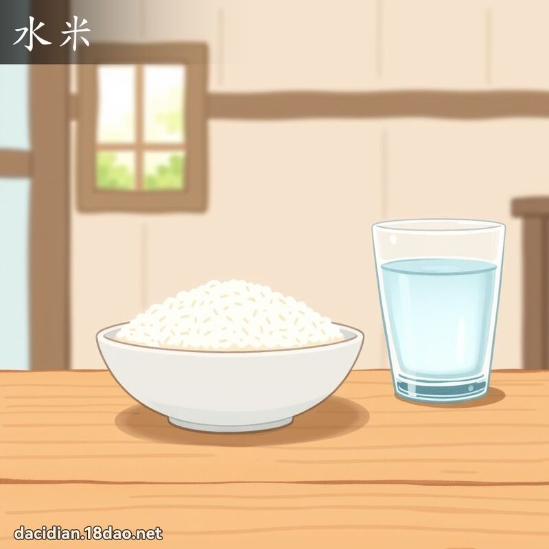 水米 - 國語大辭典配圖
