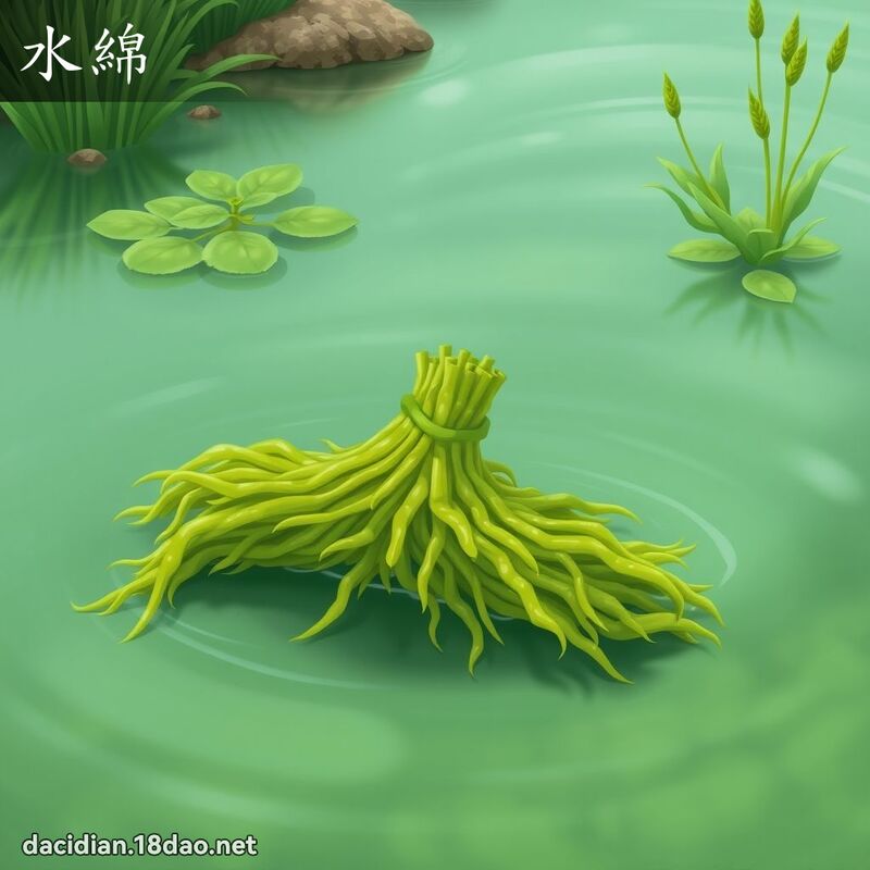 水綿 - 國語大辭典配圖