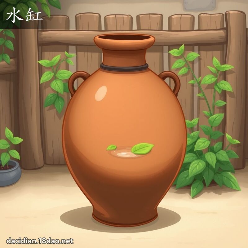 水缸 - 國語大辭典配圖