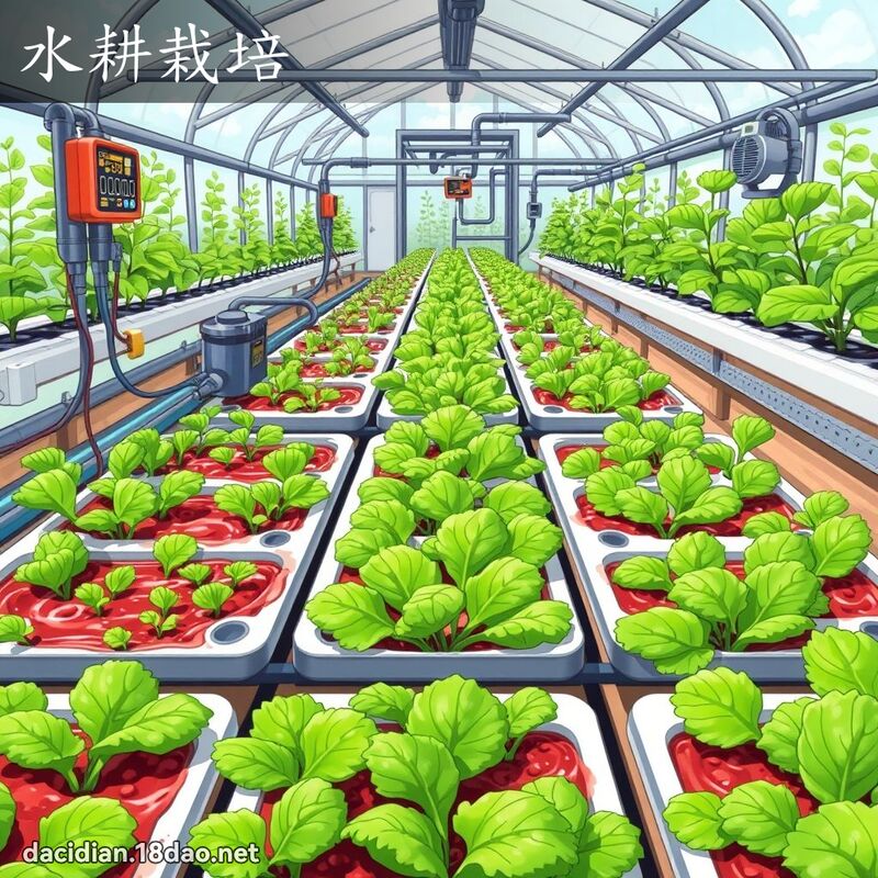 水耕栽培 - 國語大辭典配圖