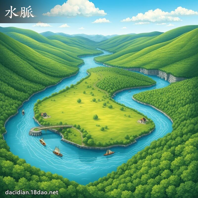 水脉 - 国语大辞典配图