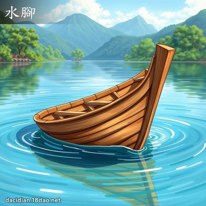 水腳 - 國語大辭典配圖