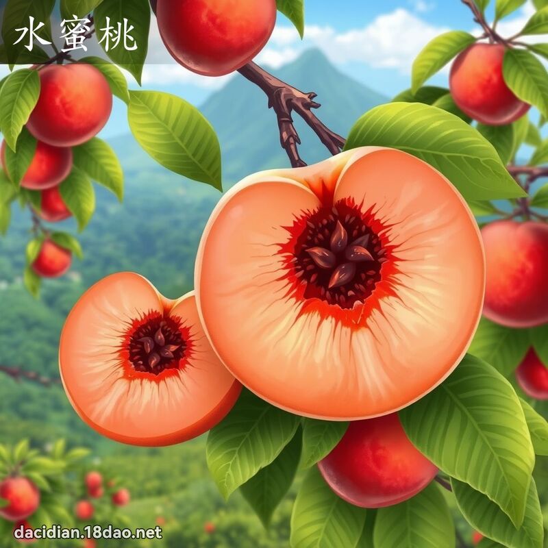 水蜜桃 - 國語大辭典配圖