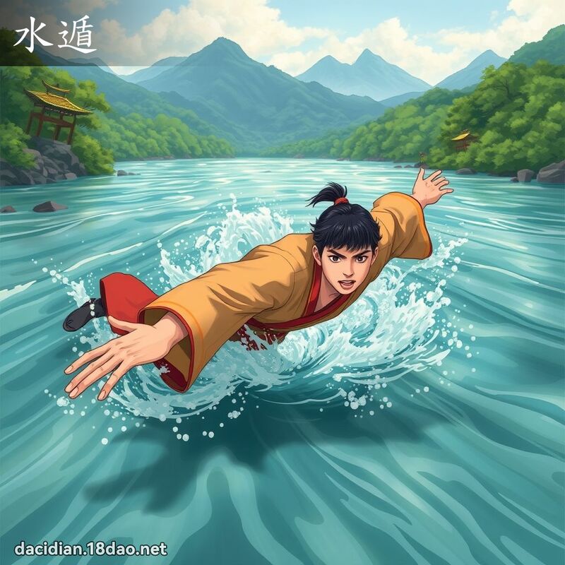 水遁 - 國語大辭典配圖