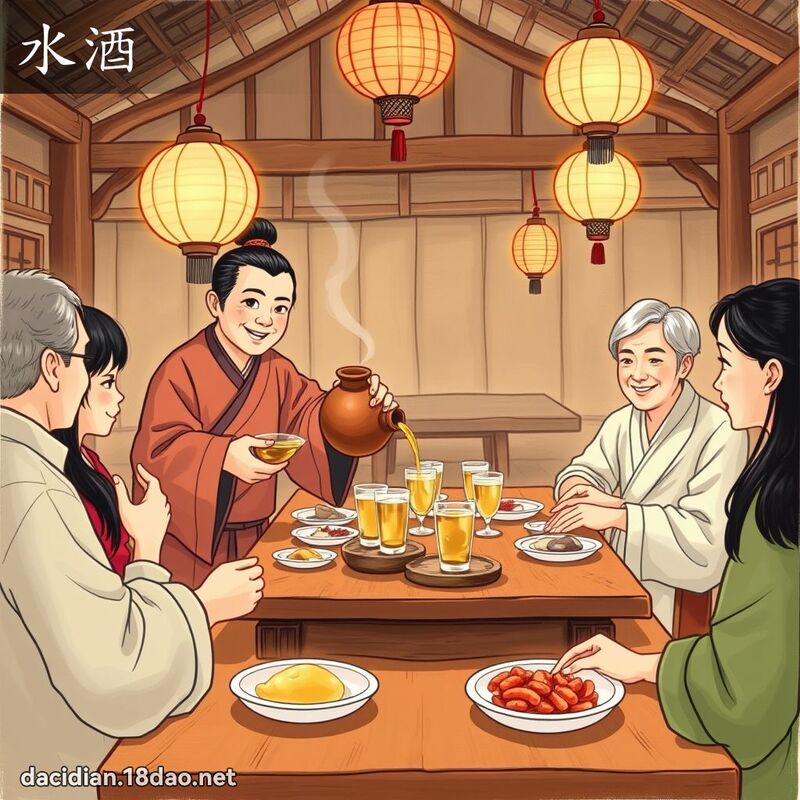 水酒 - 國語大辭典配圖