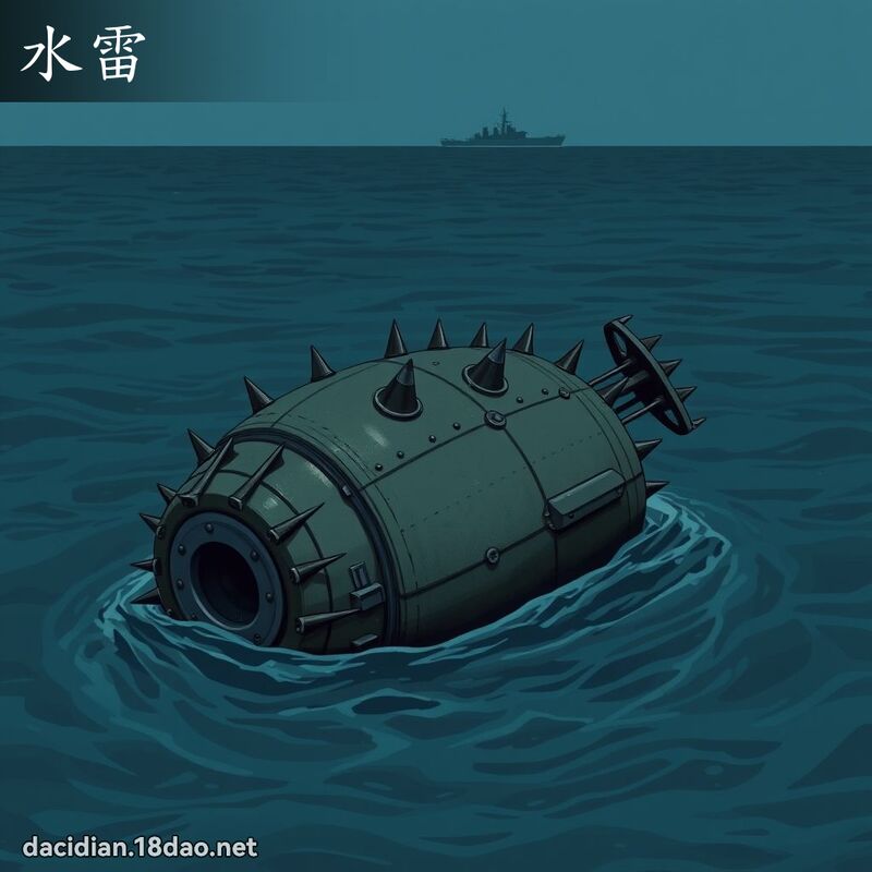 水雷 - 國語大辭典配圖