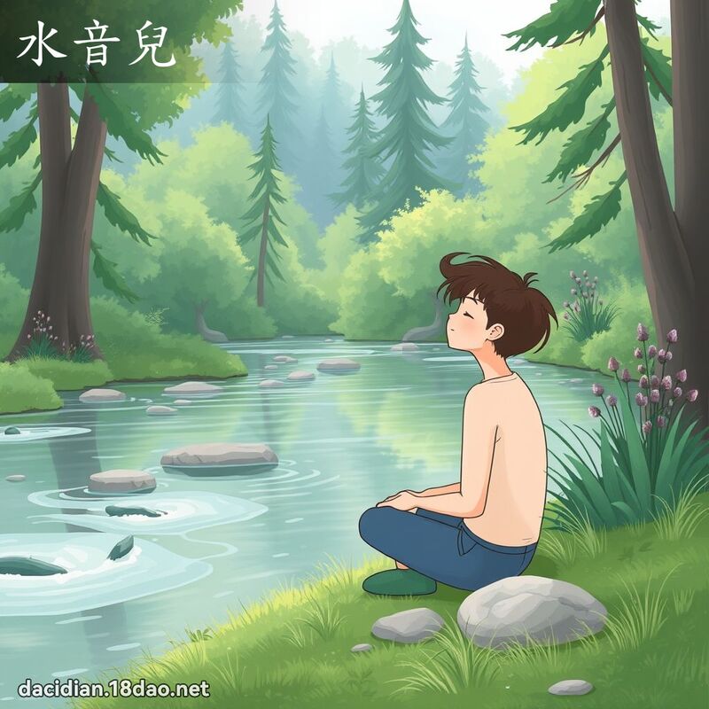 水音兒 - 國語大辭典配圖