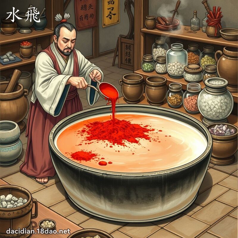水飞 - 国语大辞典配图