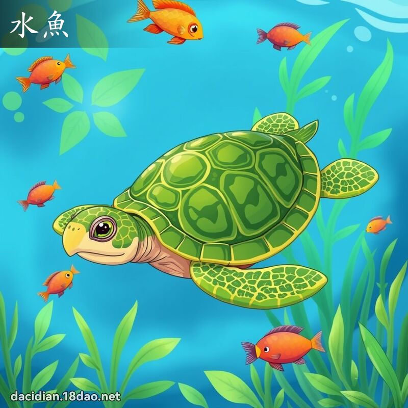 水鱼 - 国语大辞典配图