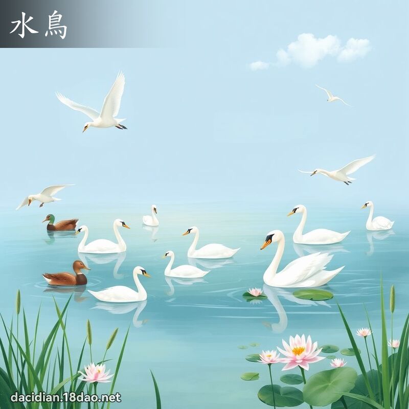 水鳥 - 國語大辭典配圖
