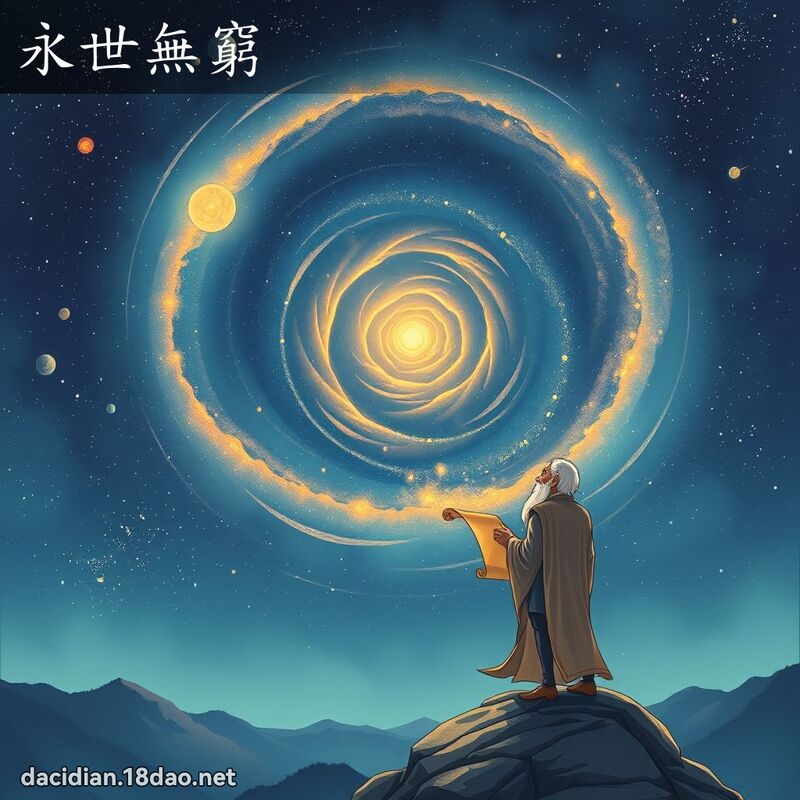 永世无穷 - 国语大辞典配图