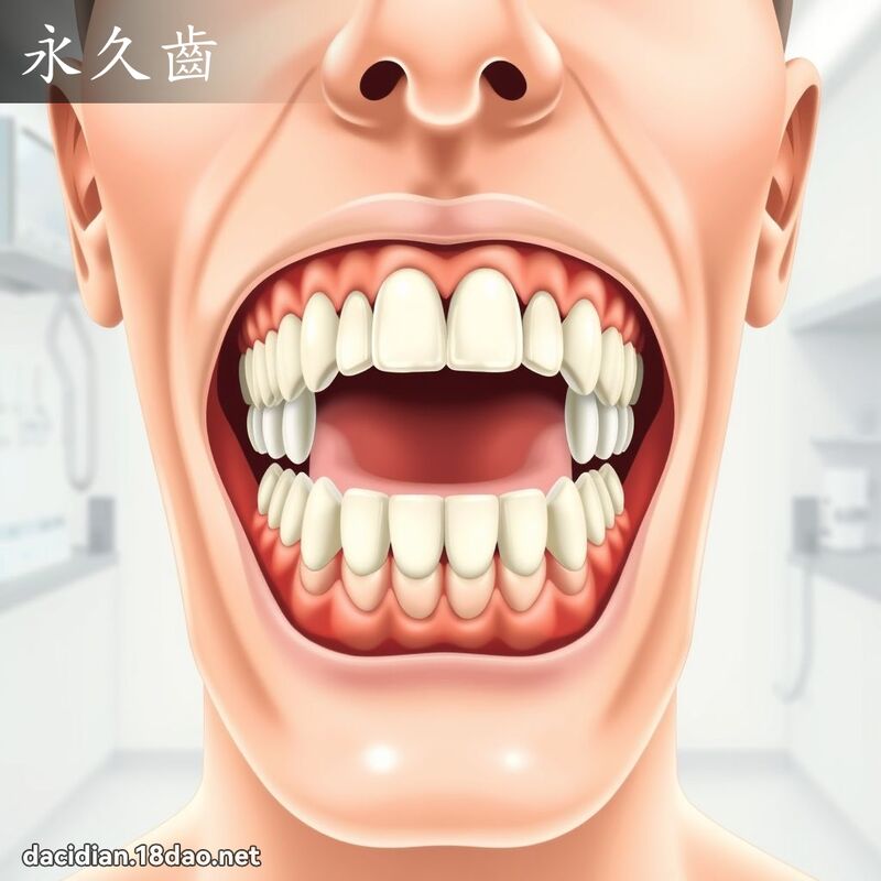 永久齿 - 国语大辞典配图