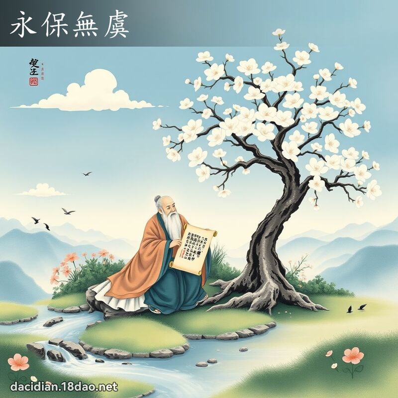 永保无虞 - 国语大辞典配图