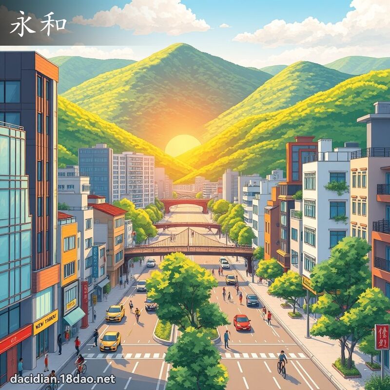 永和 - 国语大辞典配图