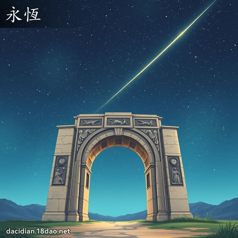 永恒 - 国语大辞典配图