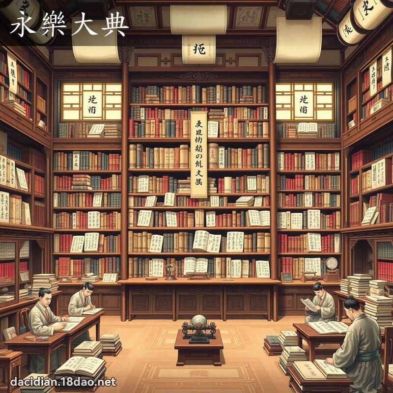 永乐大典 - 国语大辞典配图