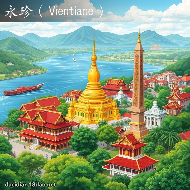 永珍（Vientiane） - 國語大辭典配圖