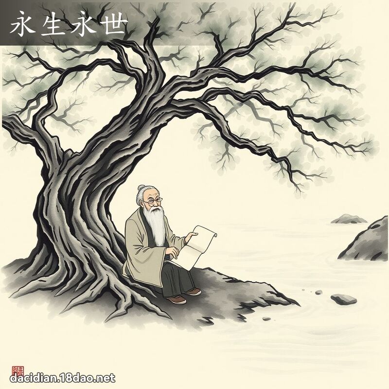 永生永世 - 國語大辭典配圖