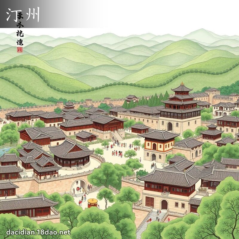 汀州 - 國語大辭典配圖