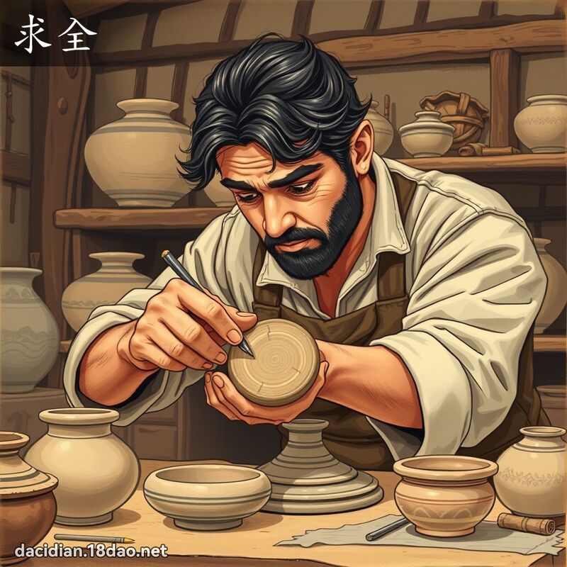 求全 - 国语大辞典配图
