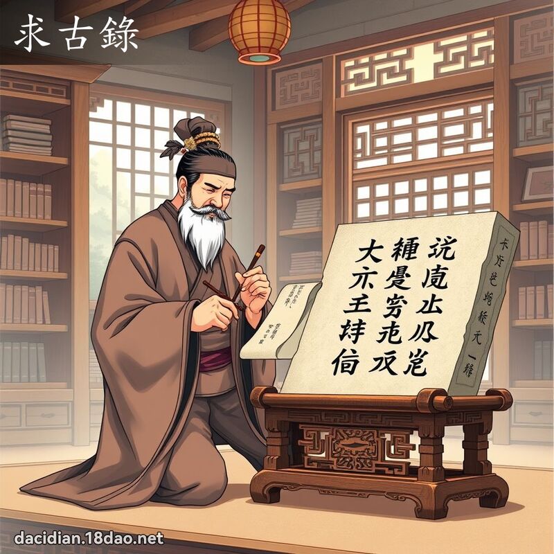 求古錄 - 國語大辭典配圖