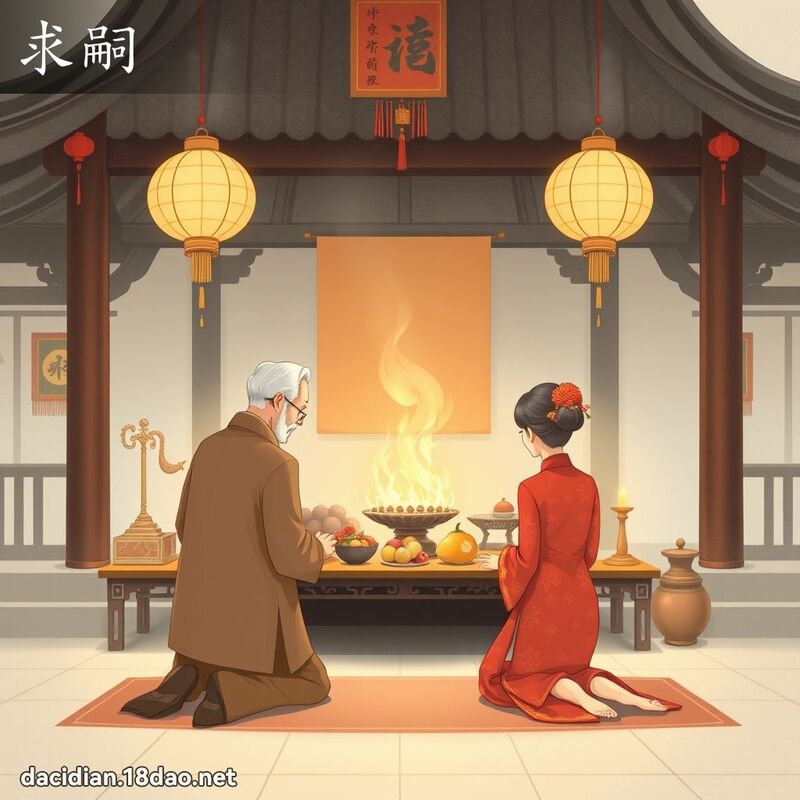 求嗣 - 国语大辞典配图