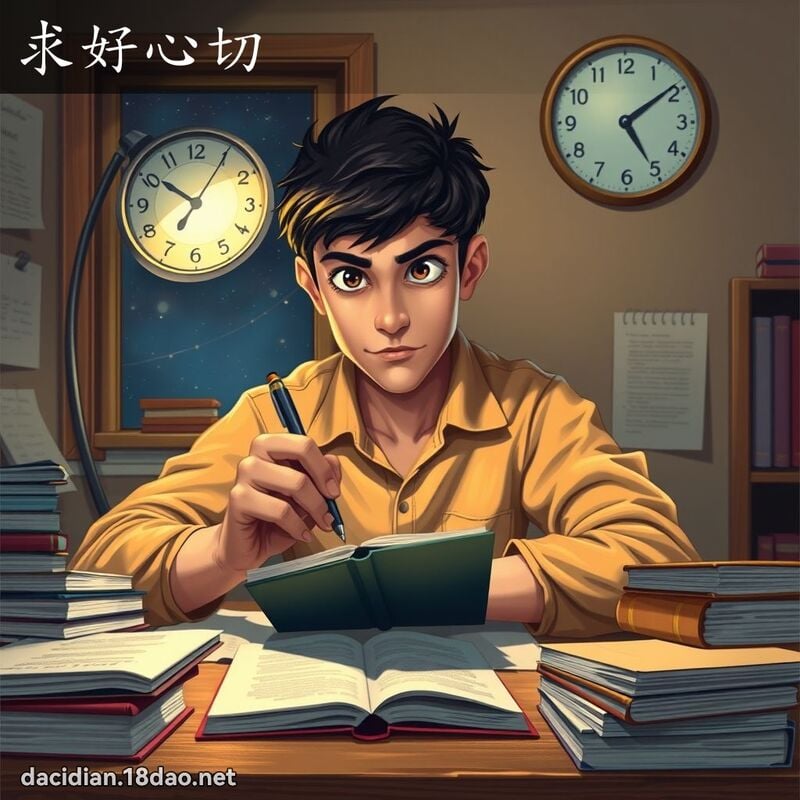 求好心切 - 國語大辭典配圖