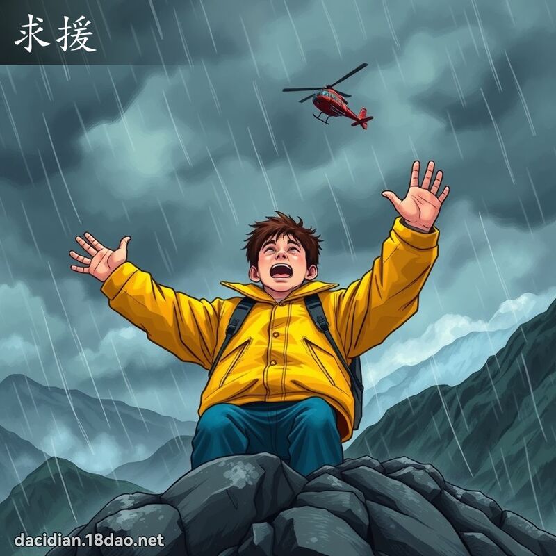 求援 - 國語大辭典配圖