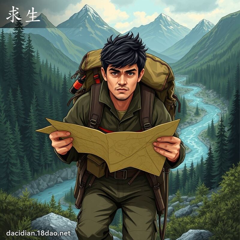求生 - 國語大辭典配圖