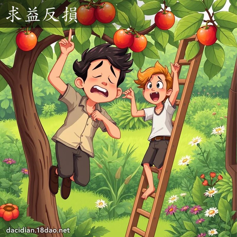 求益反损 - 国语大辞典配图