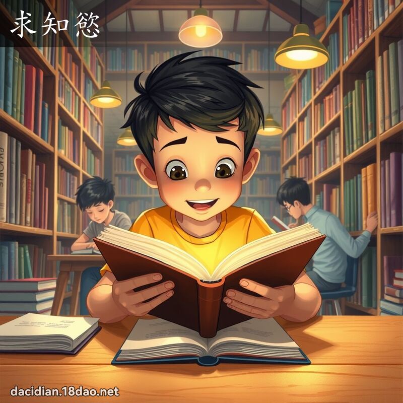 求知慾 - 國語大辭典配圖