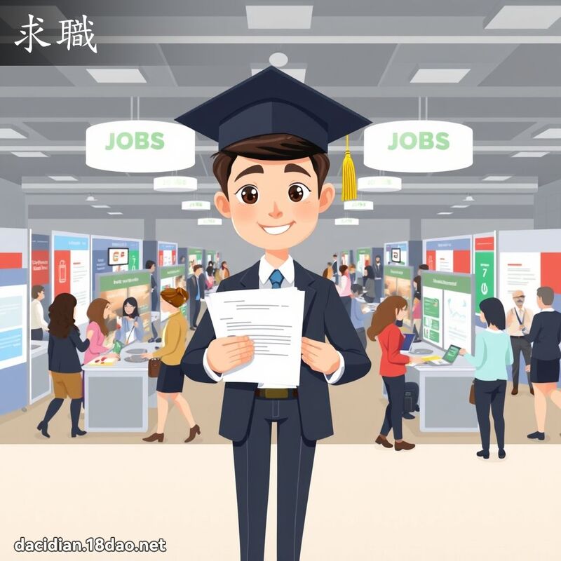 求职 - 国语大辞典配图