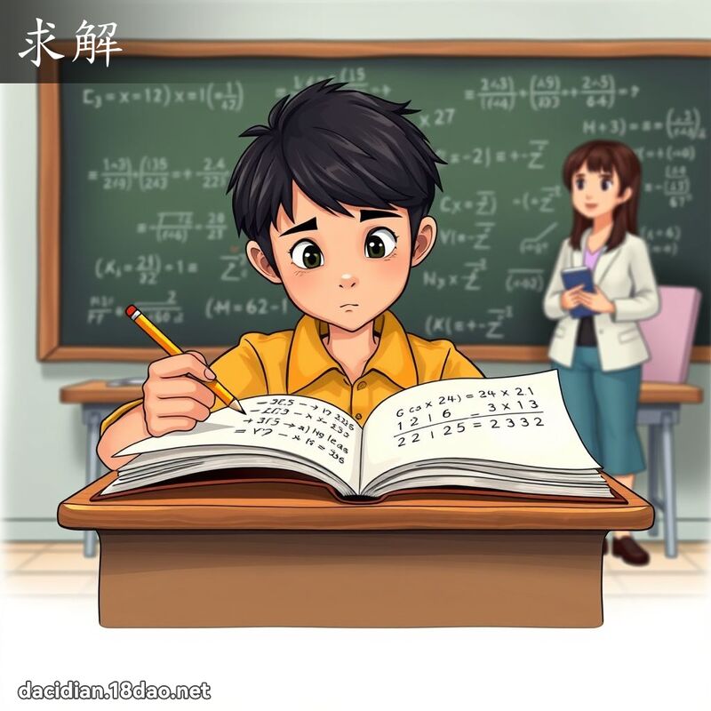 求解 - 國語大辭典配圖