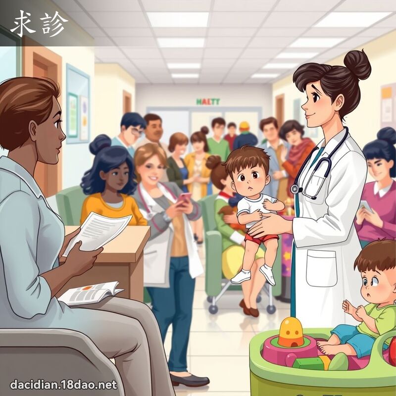 求診 - 國語大辭典配圖