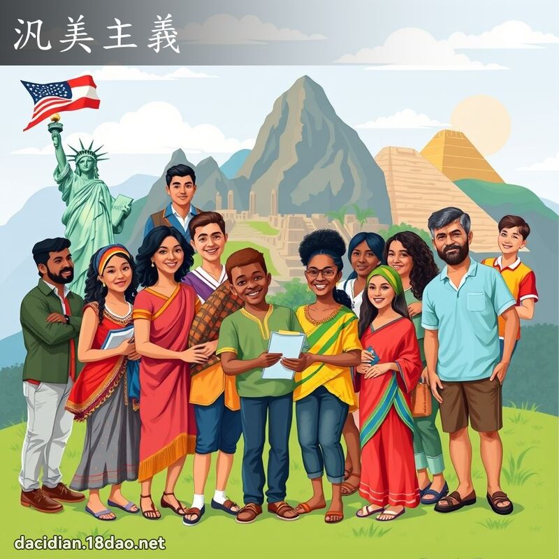 汎美主义 - 国语大辞典配图