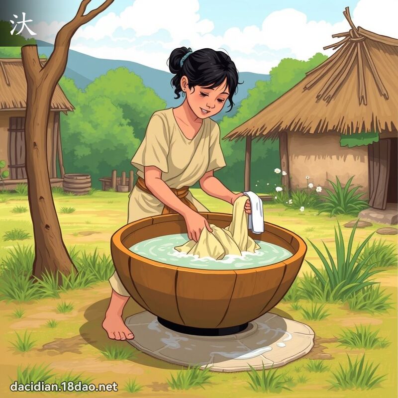 汏 - 國語大辭典配圖