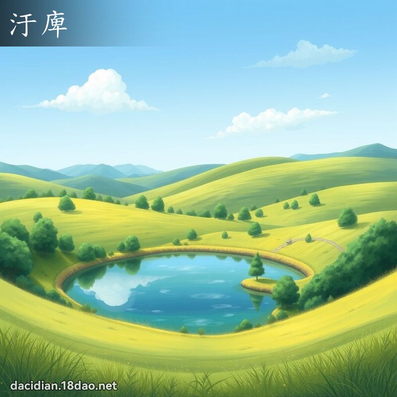 汙庳 - 國語大辭典配圖