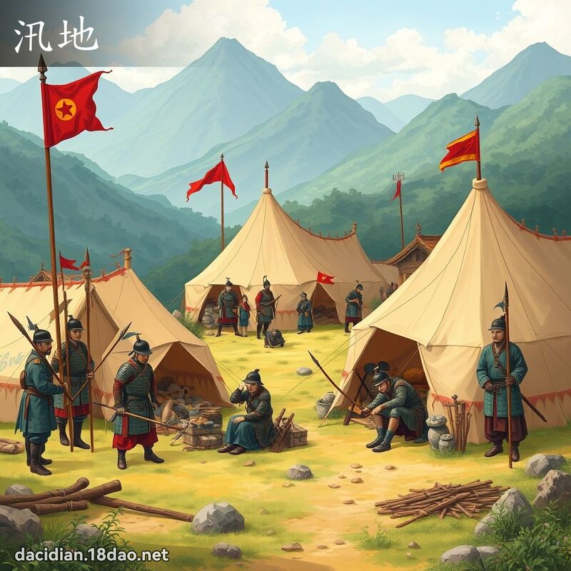 汛地 - 國語大辭典配圖