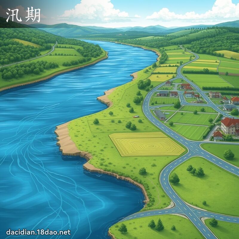 汛期 - 國語大辭典配圖