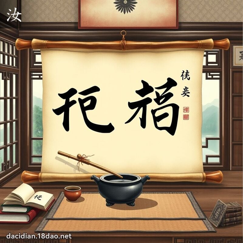 汝 - 國語大辭典配圖