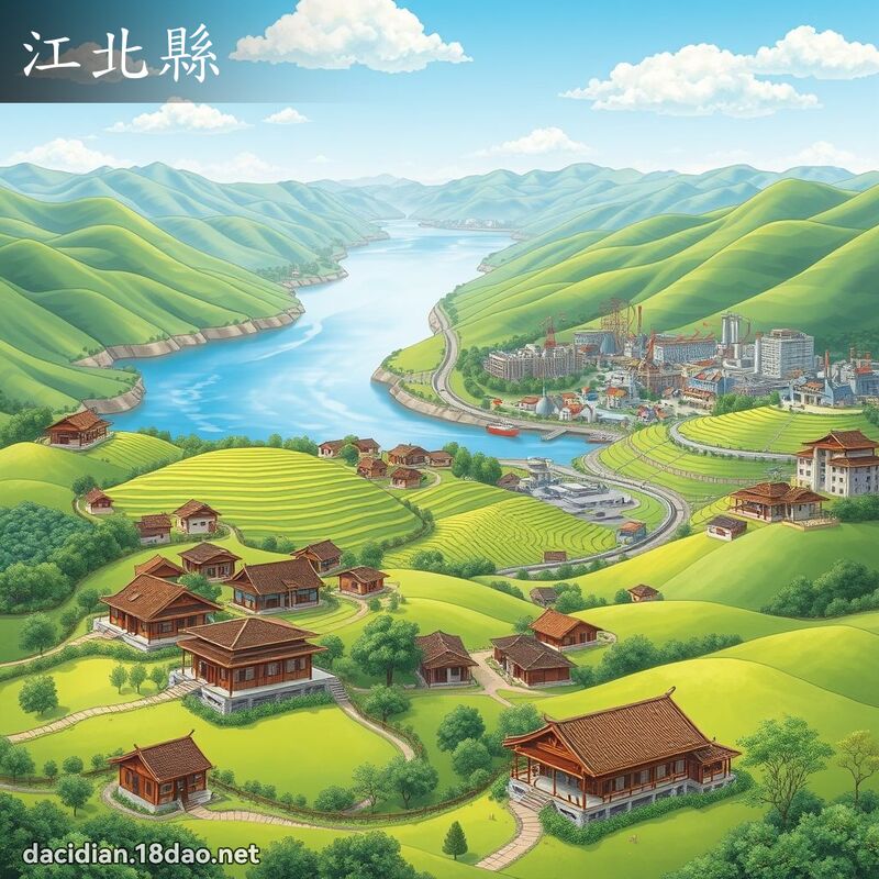 江北县 - 国语大辞典配图