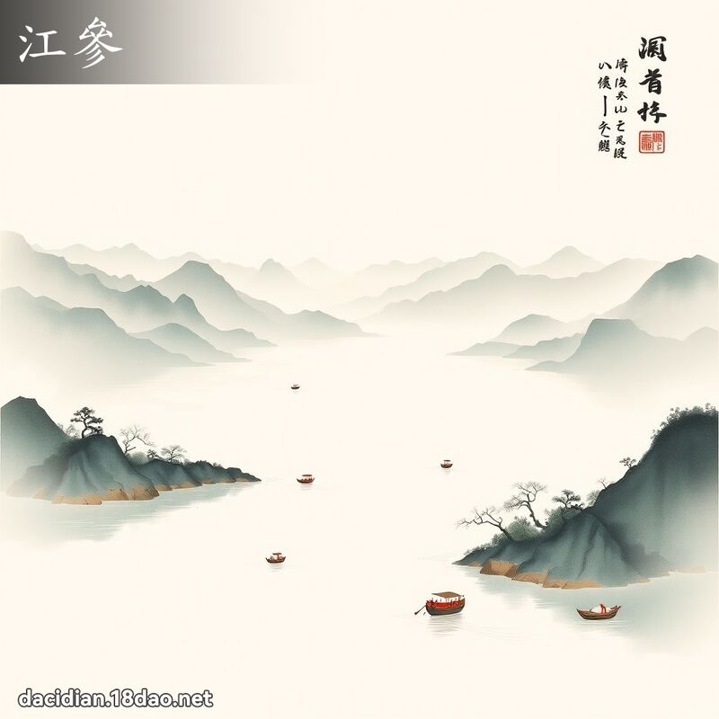 江参 - 国语大辞典配图