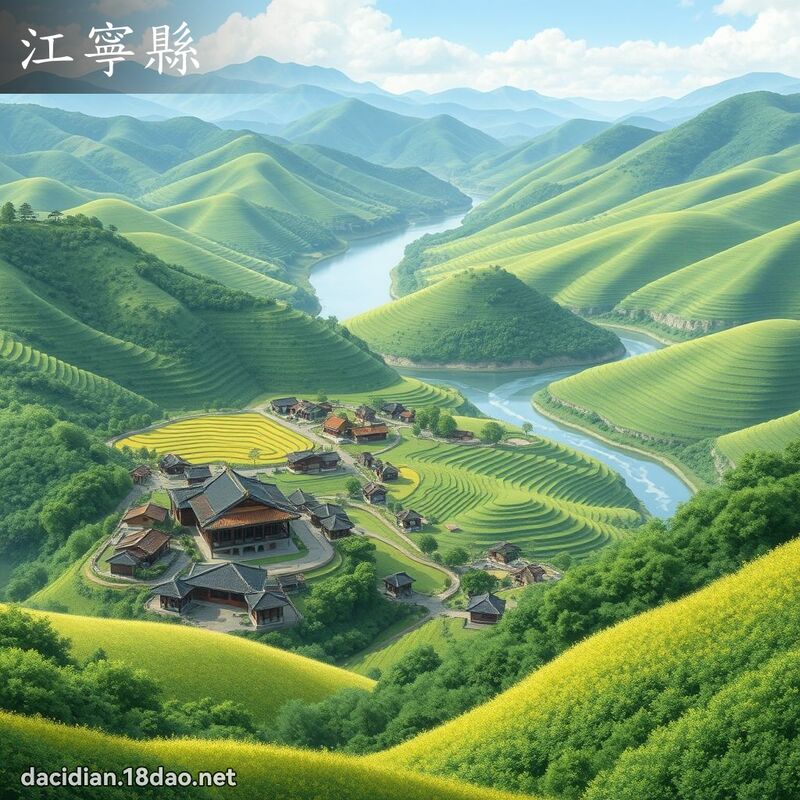 江寧縣 - 國語大辭典配圖