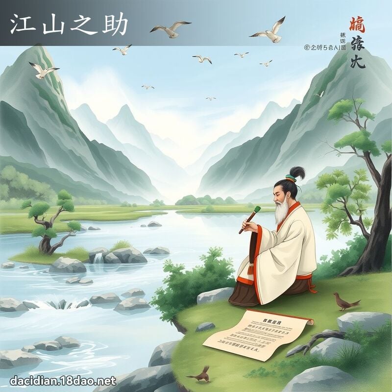 江山之助 - 國語大辭典配圖
