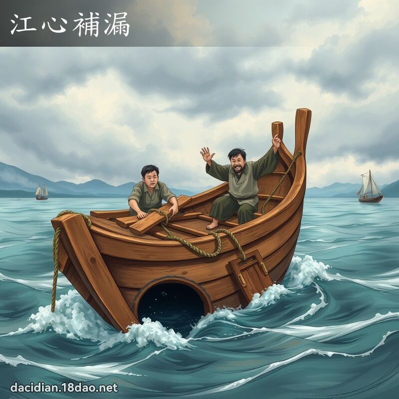 江心补漏 - 国语大辞典配图