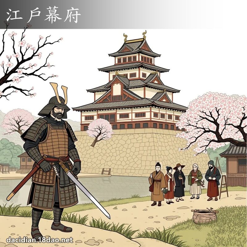 江戶幕府 - 國語大辭典配圖