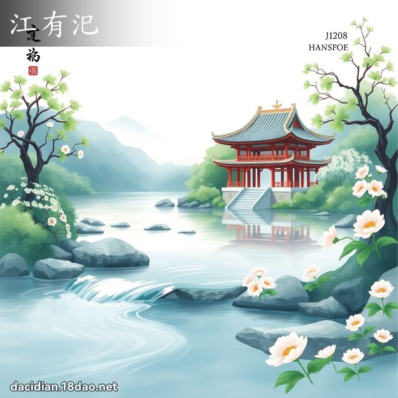 江有汜 - 國語大辭典配圖