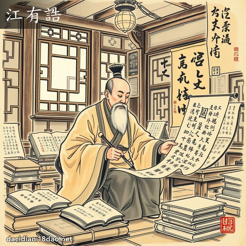 江有誥 - 國語大辭典配圖