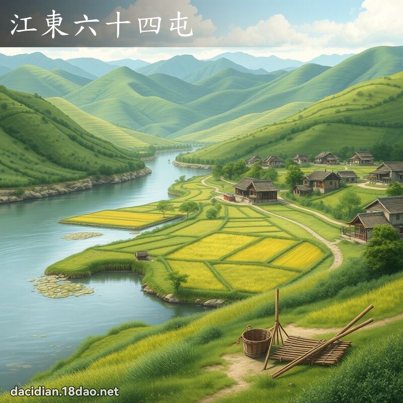 江東六十四屯 - 國語大辭典配圖