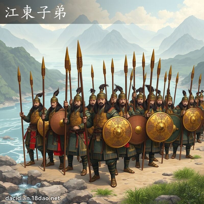江东子弟 - 国语大辞典配图